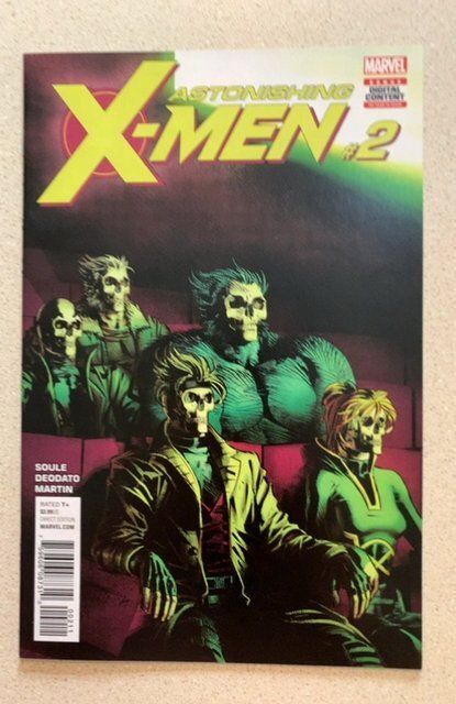 Astonishing X-Men #2 (2017) Charles Soule Story Mike Deodato Art & Cover