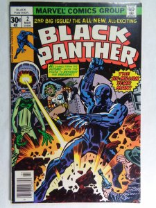 Black Panther #2 FN/VF Jack Kirby Marvel (1977)