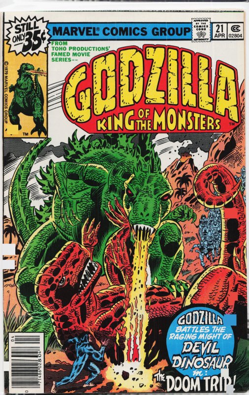 Godzilla #21 (1979) Godzilla