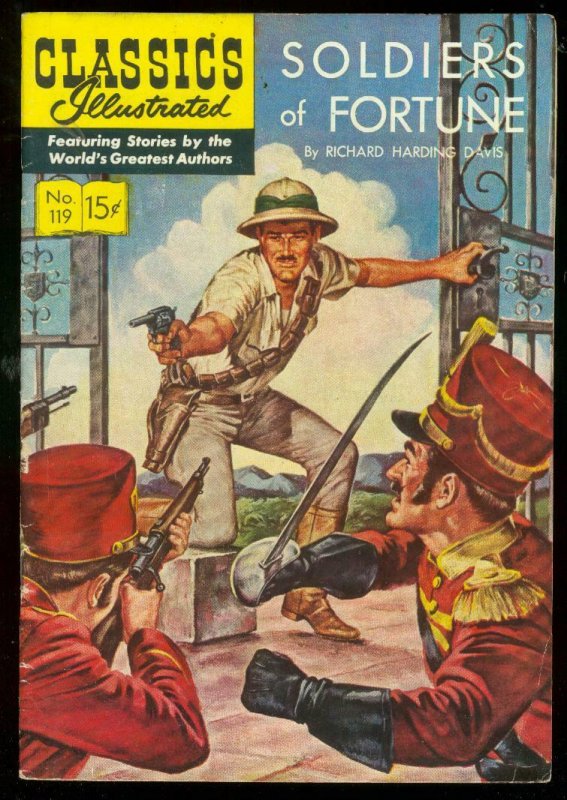 CLASSICS ILLUSTRATED #119 HRN 120-SOLDIERS OF FORTUNE FN