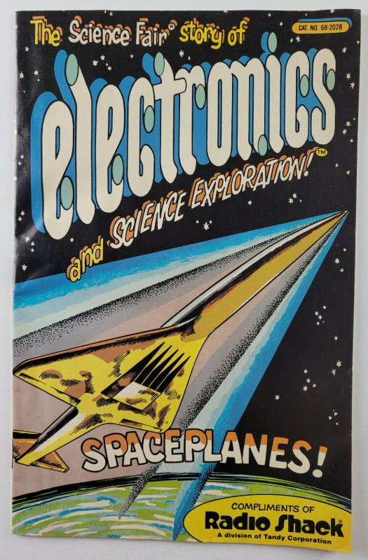 Radioshack Fall 1986 Science Fair of Electronics Spaceplanes Comic Book - FN