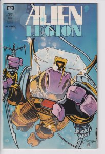 ALIEN LEGION #13 (Oct 1989) NM 9.4 white