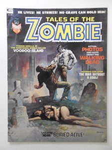 Tales of The Zombie #2 Buried Alive! Boris Cover Art! Sharp Fine- Condition!