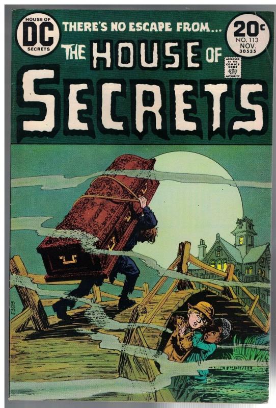 HOUSE OF SECRETS 113 VG-F Nov. 1973