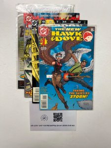 4 DC Comics Hawk & Dove # 1+Genesis # 1+Batman # 3+Black Lagoon # 1 85 JS46