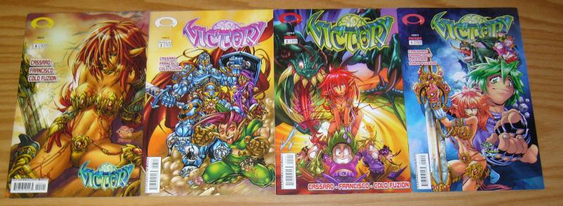 Victory #1-4 VF/NM complete series - all B variants - image comics bad girl 2 3