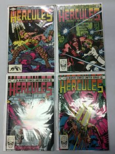 Hercules set #1-4 Direct 1st Series all 4 different books 8.0 VF (1982) Marvel 