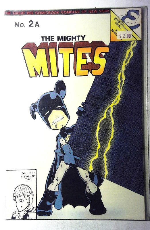 The Mighty Mites #2 (1987) Eternity Comics The Darkmite 1st Print Comic Book