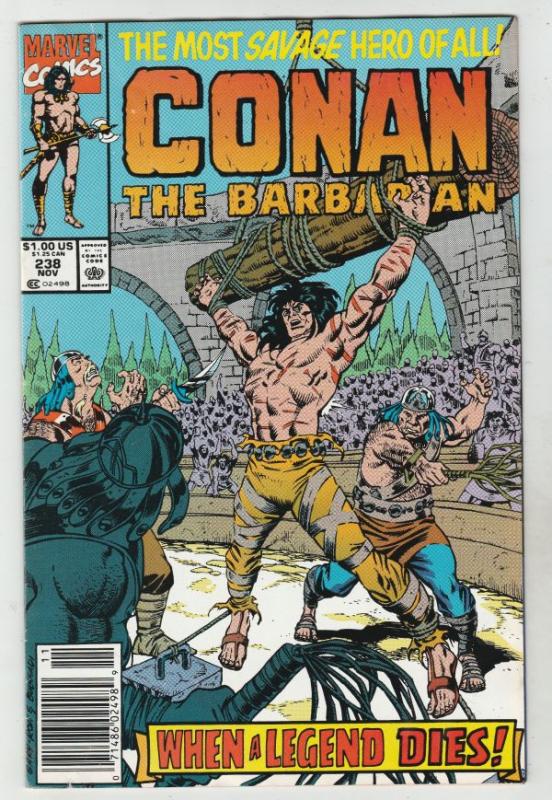 Conan the Barbarian #238 (Jan-91) VF High-Grade Conan the Barbarian