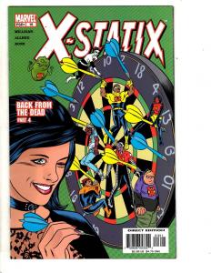 Lot Of 10 X-Statix Marvel Comic Books # 11 12 13 14 15 16 17 18 19 20 X-Men CR53