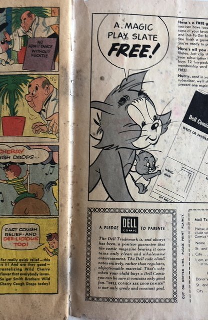 Tom & Jerry Comics #152 (1957)reader with issues, cvr attached,NO stock pics!!