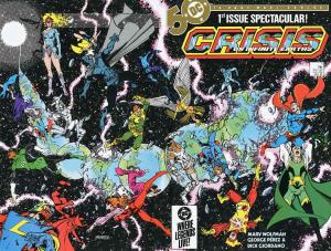 Crisis on Infinite Earths #1 VF ; DC | George Perez