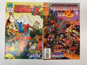 4 MARVEL comic books Codename: Genetix Thunder Strike 74 KM32