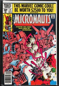 Micronauts #21 (1980) Micronauts / Enigma Force