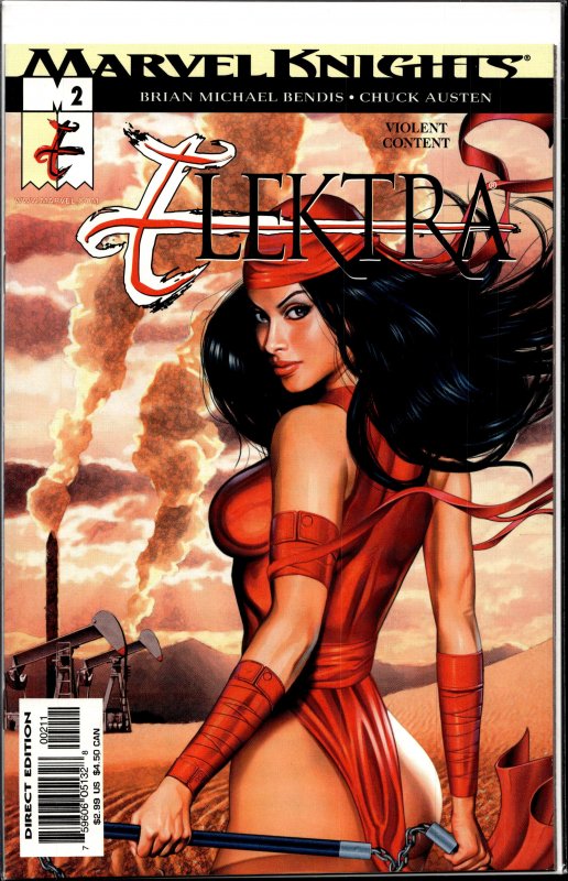 Elektra #20 Direct Edition (2003) Elektra