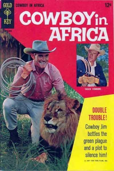 Cowboy in Africa #1, Fine+ (Stock photo)