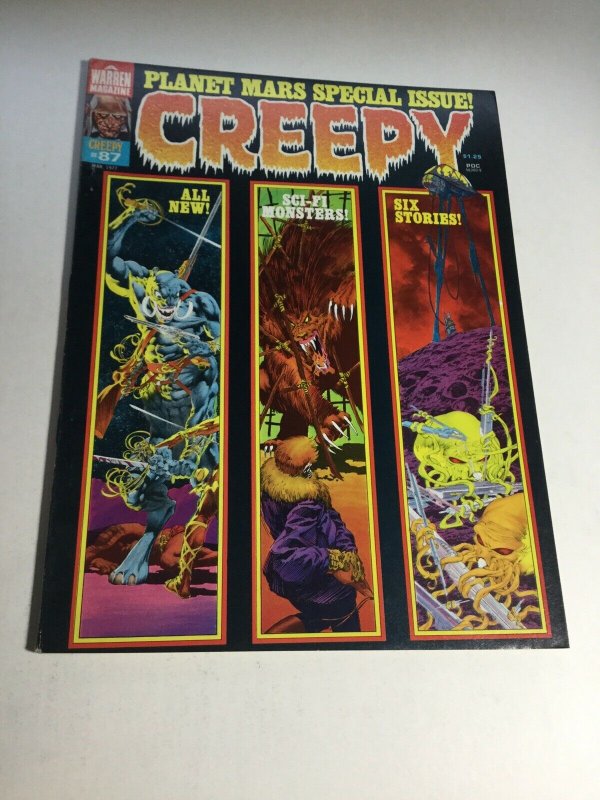 Creepy 87 Vf Very Fine 8.0 Warren Magazine