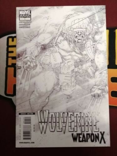 Wolverine Weapon X (2009) #1 1:100 by Adam Kubert Jason Aaron Ron Garney X-Men 