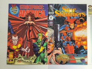 3 Image Comics #2 Stone + #1 Strikeforce America + #1 Star Slammers 73 TJ9