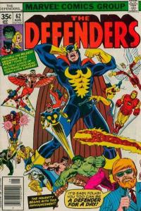 Defenders (1972 series) #62, Fine+ (Stock photo)