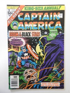 Captain America Annual #3 (1976) FN/VF Condition!