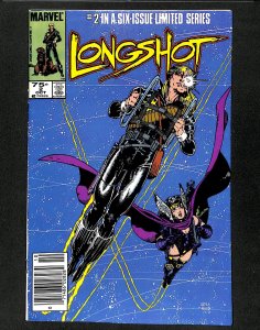 Longshot #2 Newsstand Variant