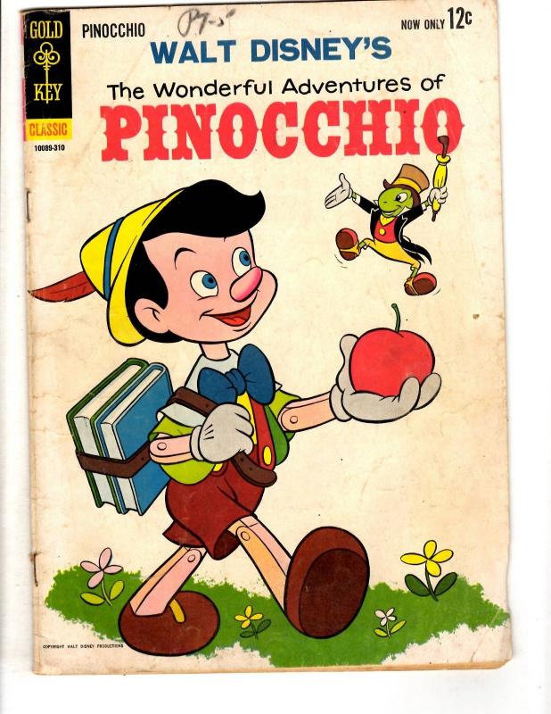 5 Comics Pinocchio World Adventure 3 King Louie 1 Lt. Robin Crusoe Zorro 7 JL30