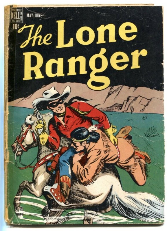 Lone Ranger #3 1948- Dell Golden Age Western comic G