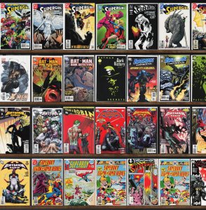 Huge Lot 140+ Comics with Batman And Robin, Supergirl, Superman & More!