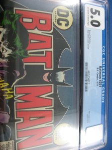BATMAN 251 CGC 5.0 NEAL ADAMS JOKER CARD CVR DC 1973