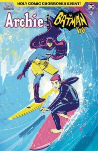 Archie Meets Batman '66 #3D VF/NM ; Archie | Surfing Cover