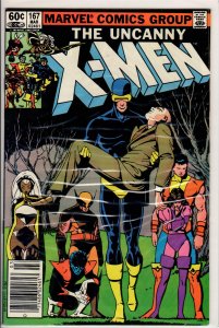 The Uncanny X-Men #167 (1981) 8.0 VF