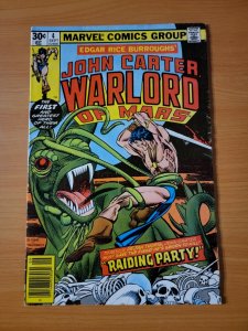 John Carter Warlord of Mars #4 ~ FINE FN ~ 1977 Marvel Comics