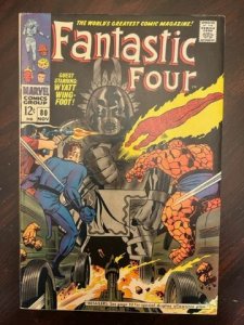 Fantastic Four #80 (1968) - VF - - 1st Keewazi Tribe