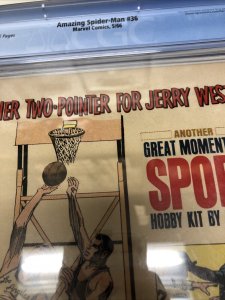 Amazing Spider-Man (1966) # 36 (CGC 7.5) Marvel Comics • Stan Lee • Steve Ditko