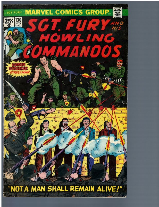 Sgt. Fury and His Howling Commandos #130 (Marvel, 1975)