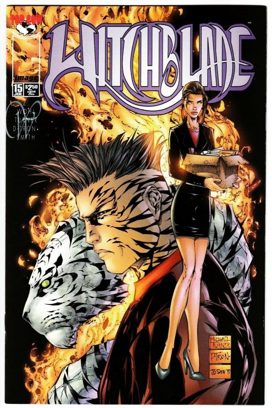 Witchblade #15 Michael Turner Art (Image, 1997) NM-