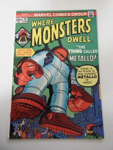 Where Monsters Dwell #26 (1974) VF Condition