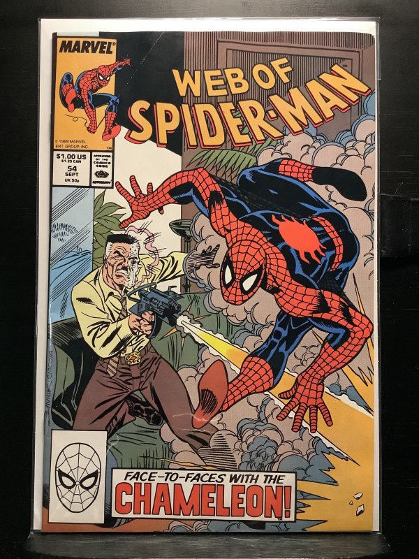 Web of Spider-Man #54 Direct Edition (1989)
