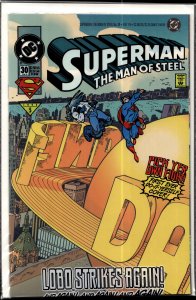 Superman: The Man of Steel #30 Vinyl Cling Cover (1994) Superman
