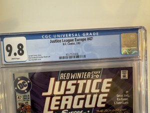 Justice League Europe #47 CGC 9.8 (1993)