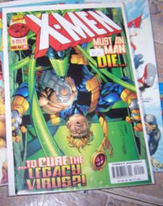 X MEN # 64 1997 marvel disney LEGACY VIRUS SHANG CHI ZERO TOLERANCE legacy