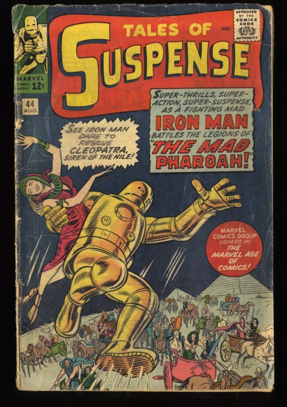 Tales Of Suspense #44 GD+ 2.5 Iron Man