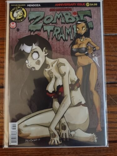 Zombie Tramp #37 (2017) NM Mendoza Variant Set, standard and risque