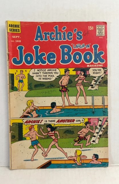 Archie's Joke Book Magazine #140 (1969) Unlimited Combined Shipping