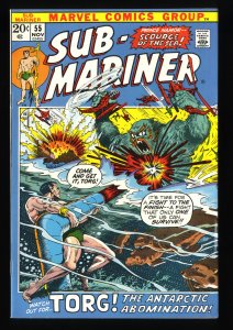 Sub-Mariner #55 VF- 7.5