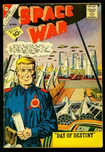 Space War #13 1961- Charlton Comics- Snail From Uranus- VG