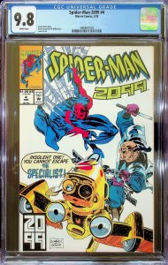 Spider-Man 2099 #4 Direct Edition (1993) - CGC 9.8 - Cert#3980687004