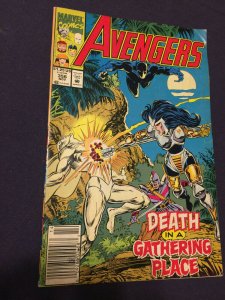 Avengers #356 (1992) VF Death in a Gathering Place Marvel Comics