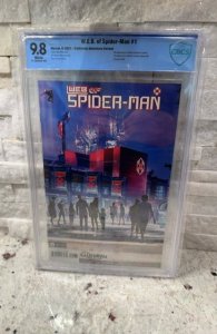 Marvel W.E.B Spider-Man #1 9.8 CBCS 1st App Harley Keener Disney California